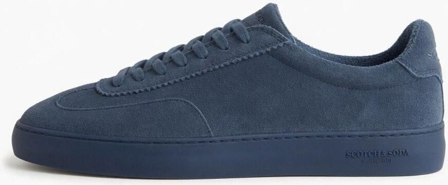 Scotch & Soda Plakka Sneakers Heren Marineblauw