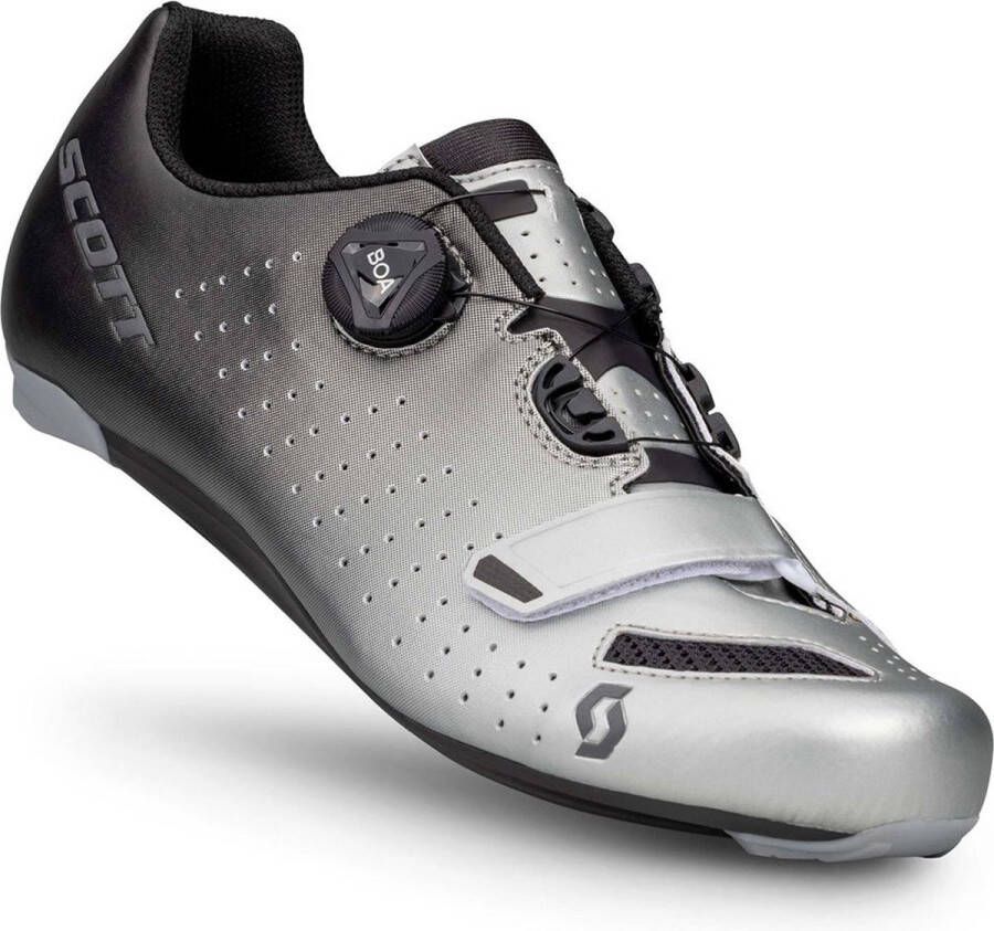 Scott Comp Boa Raceschoenen Zwart Zilver Man