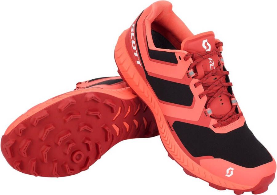 Scott Damen Laufschuhe Supertrac R W 136887 Schwarz Rot