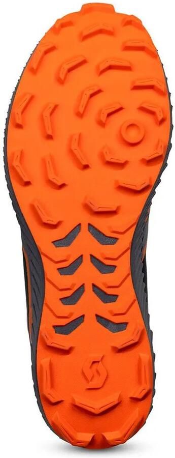 Scott Herenschoenen Supertrac R Running Donkergrijs-gloed oranje - Foto 3