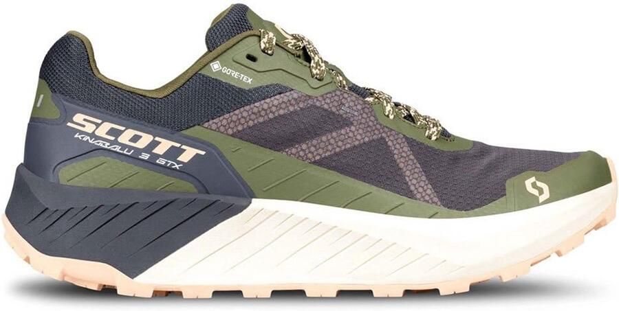 Scott KINABALU 3 GTX Dames Trailrunningschoenen BLACK FIR GREEN