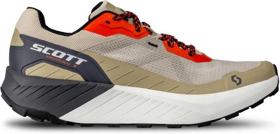 Scott Kinabalu 3 Trail Hardloopschoenen Heren Toast beige Glow red