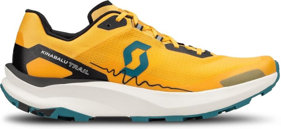 Scott Kinabalu Trail Trailschoenen Heren Banana Yellow Black