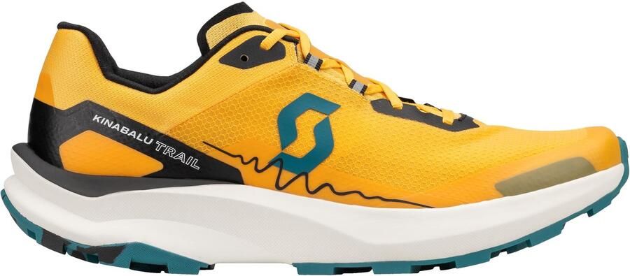 Scott Kinabalu Trail Trailschoenen Heren Banana Yellow Black