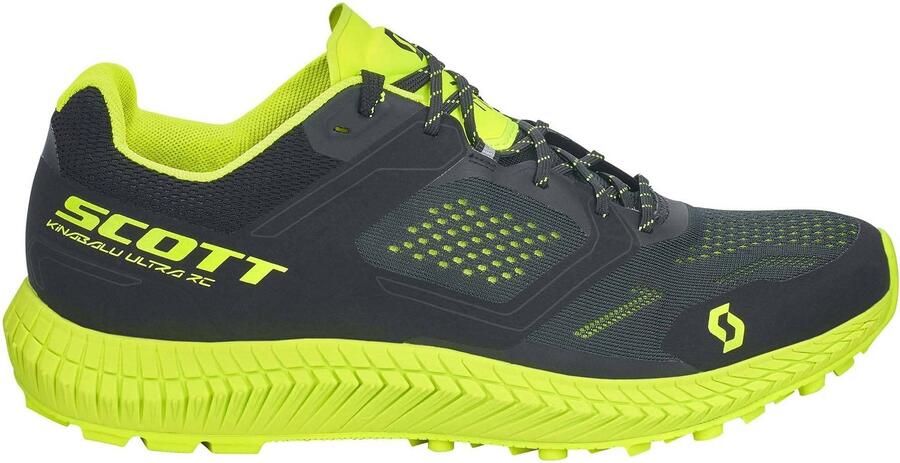 Scott Kinabalu Ultra RC Dames hardloopschoen Zwart Geel
