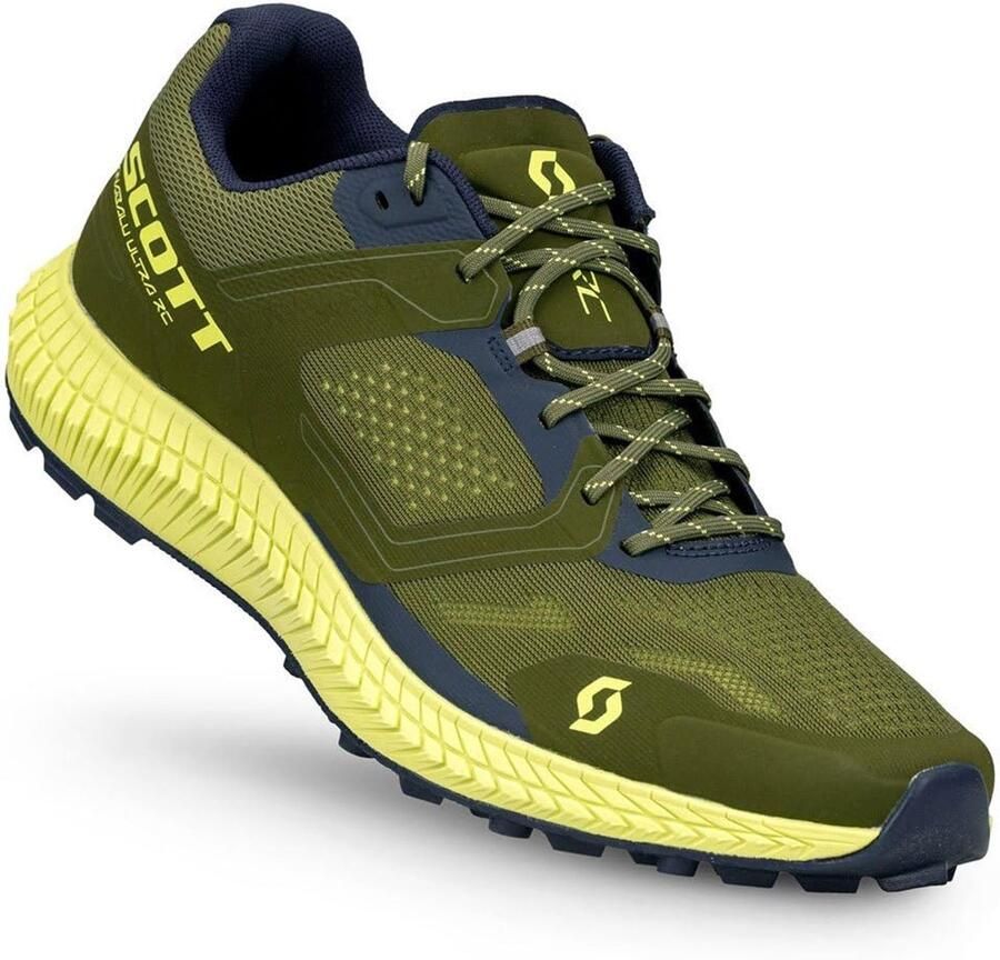 Scott Kinabulu Ultra RC Hardloopschoenen Groen Geel