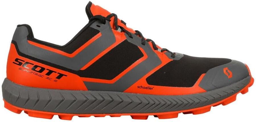 Scott Herenschoenen Supertrac R Running Donkergrijs-gloed oranje - Foto 2