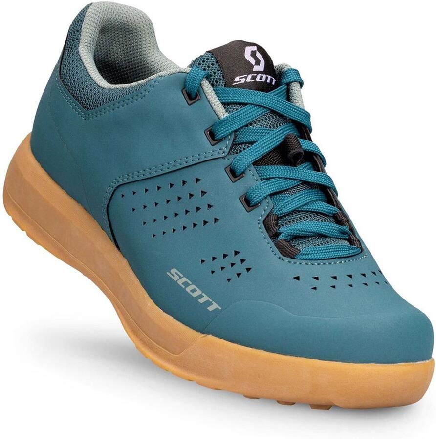 Scott Women's MTB Shr-Alp Flat Lace Shoe Fietsschoenen turkoois