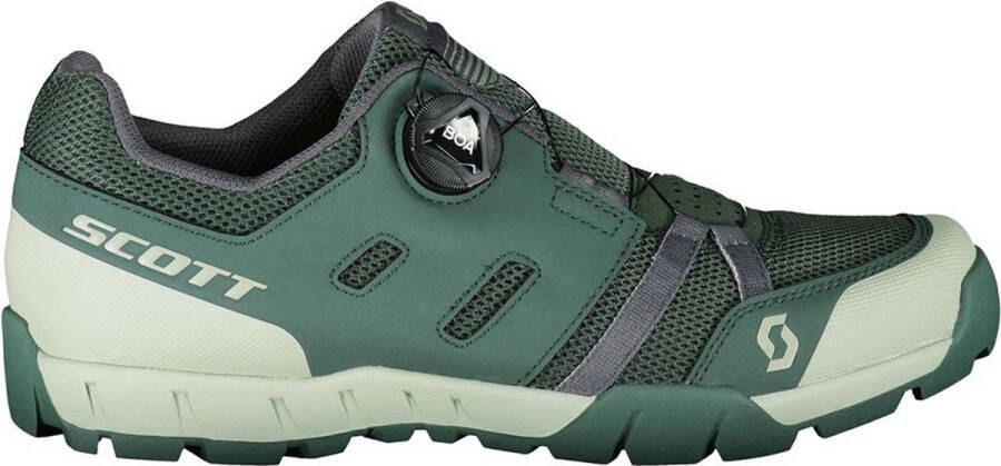 Scott Sport Crus-R BOA MTB-schoenen Dark Green Light Green Heren