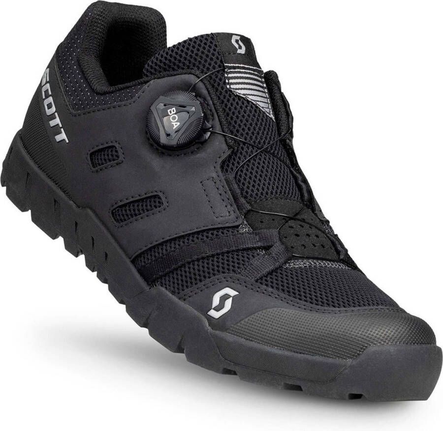 Scott Sport Cr R Flat BOA MTB-schoenen Black Silver Heren