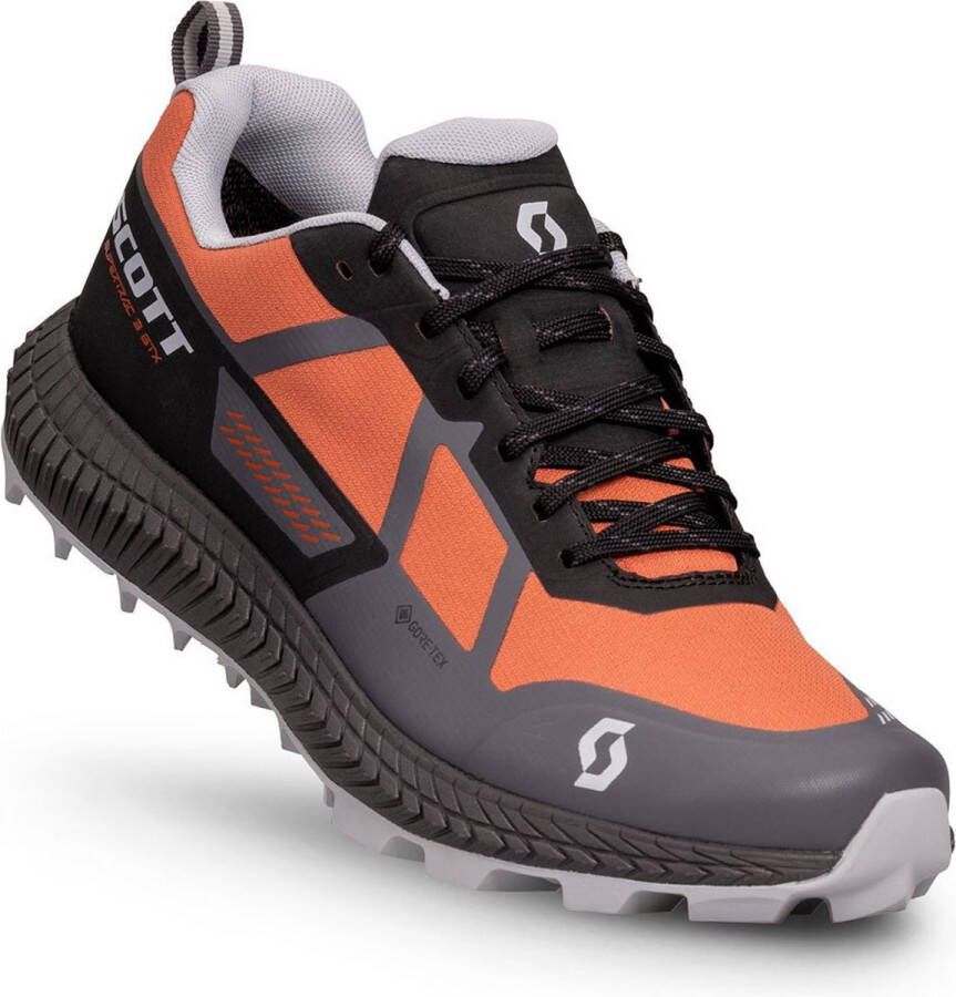 Scott Supertra Goretex Trailrunningschoenen Oranje Grijs 1 2 Man