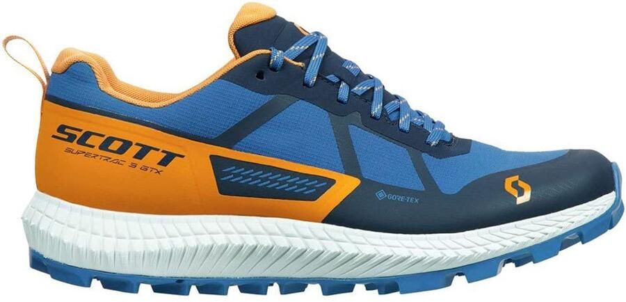 Scott Supertra GTX Wandelschoen Heren Middernachtblauw Helder Oranje