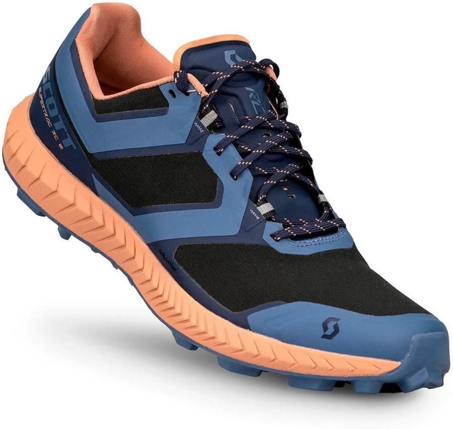 Scott Supertrac R WS Hardloopschoenen Metaal Blauw Roze Beige