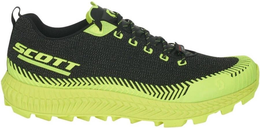 Scott Supertrac Ultra RC Black Yellow Heren Trailrunschoen