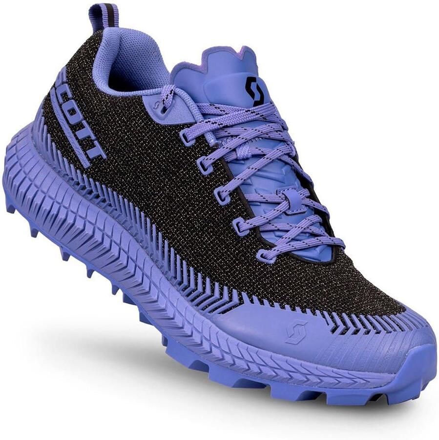 Scott Supertrac Ultra RC Dames hardloopschoen Zwart Droomblauw