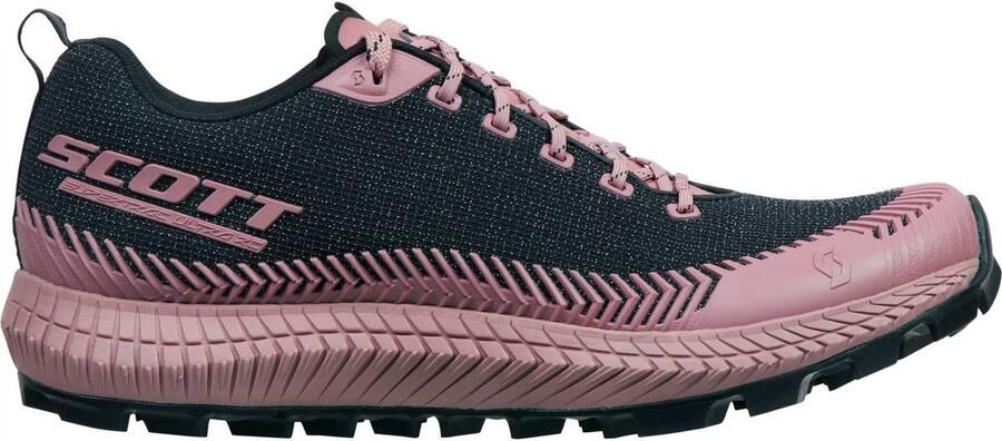 Scott Supertrac Ultra RC Hardloopschoen Zwart Geel