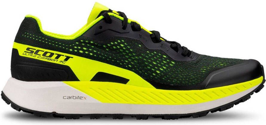Scott Ultra Carbon Rc Trailrunningschoenen Geel Zwart 1 2 Man