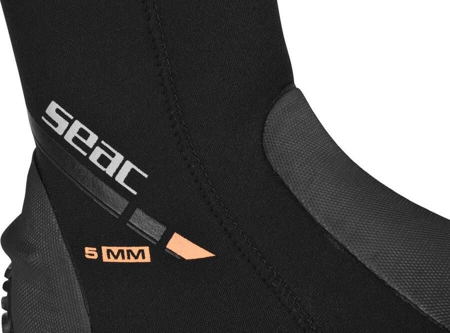 Seac sub Basic Hd 5 Mm Enkellaarsjes Zwart - Foto 7