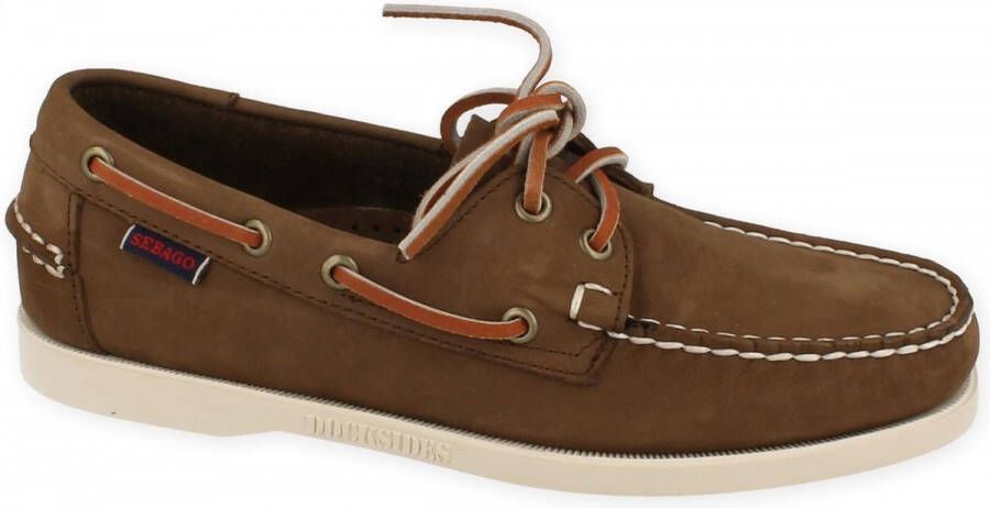 Sebago Bruine Loafer Bootschoen Ss24 Brown Heren