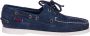 Sebago Blauw Suède Docksides - Thumbnail 3