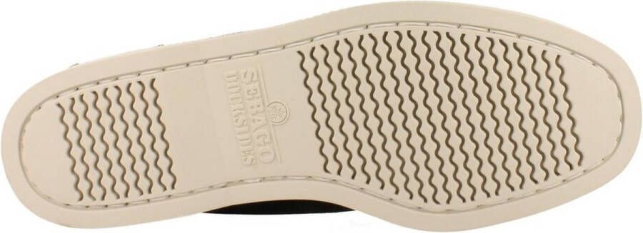 Sebago Bootschoenen Docksides Portland Navy Beige Heren Instappers