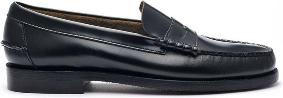 Sebago CLASSIC DAN WAXY 7000310 Volwassenen Instappers Kleur: Zwart