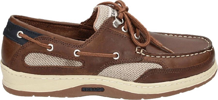 Sebago CLOVEHITCH II FGL WAXED Volwassenen InstappersVrije tijdsschoenen Bruin
