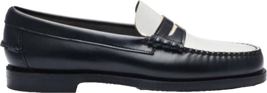 Sebago Zwarte Mocino Platte Schoenen Black Dames