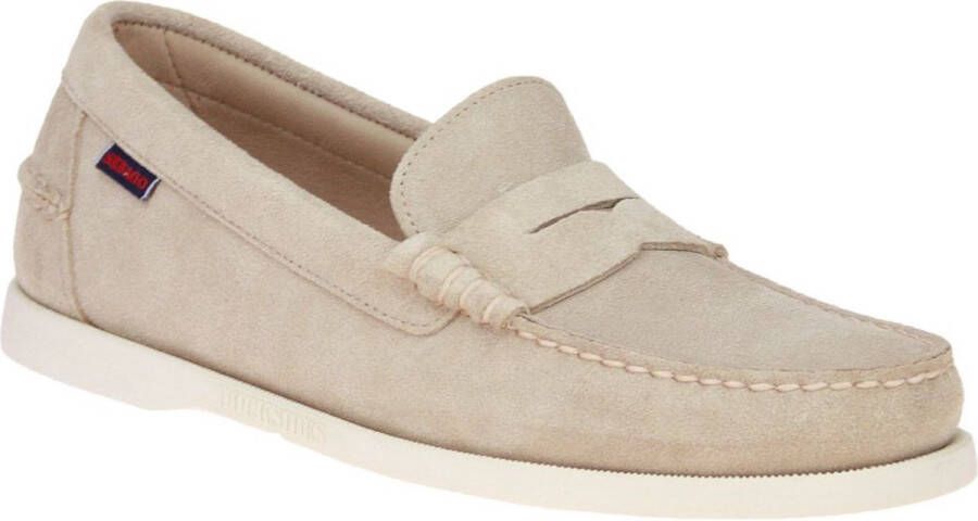 Sebago Schoenen Beige Dan Boat Flesh Out Loafers Beige 7111msw