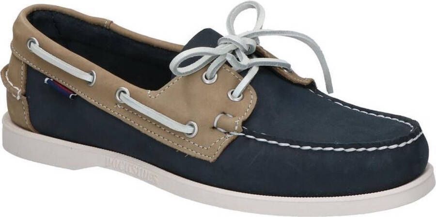 Sebago Dockside Blauwe Bootschoenen Heren