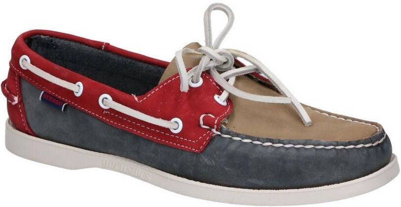 Sebago Dockside Grijze Bootschoenen Heren