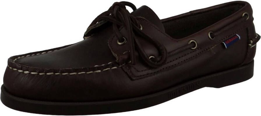 Sebago Docksides Portland Leather Bootschoenen Bruin Man