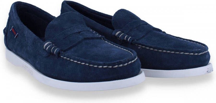 Sebago heren Dan Flesh Out navy BLAUW