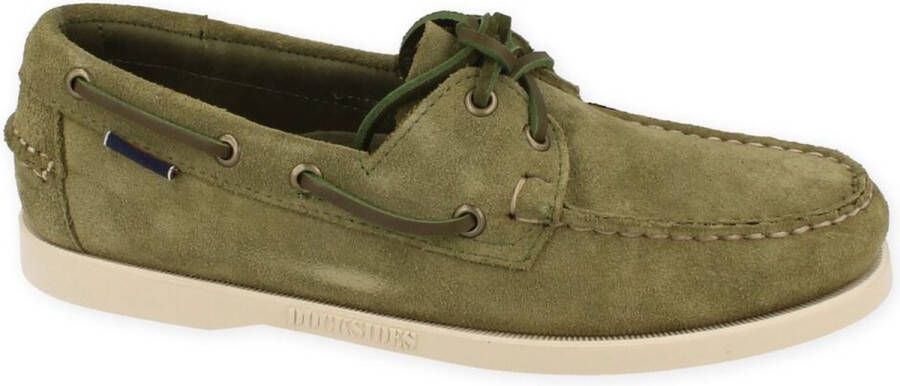 Sebago heren Portland Fl Out Green mIlitary Br Oliv BEIGE - Foto 11