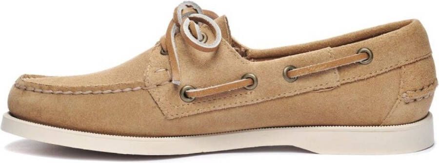 Sebago Bekijk hier de Flesh Out 906 BEIGE CAMEL van by SHUZ veterschoenen heren 906 BEIGE CAMEL Suede - Foto 2