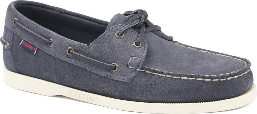 Sebago Schoenen Blauw Portland Flesh Out Loafers Blauw 7111ptw