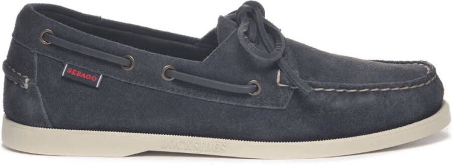 Sebago Schoenen Blauw Portland Flesh Out Loafers Blauw 7111ptw