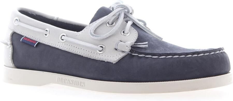 Sebago Docksides Light Grey Blue Indigo - Foto 3