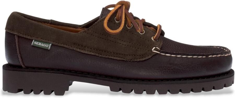 Sebago Bruine Askook Leren Mocassins