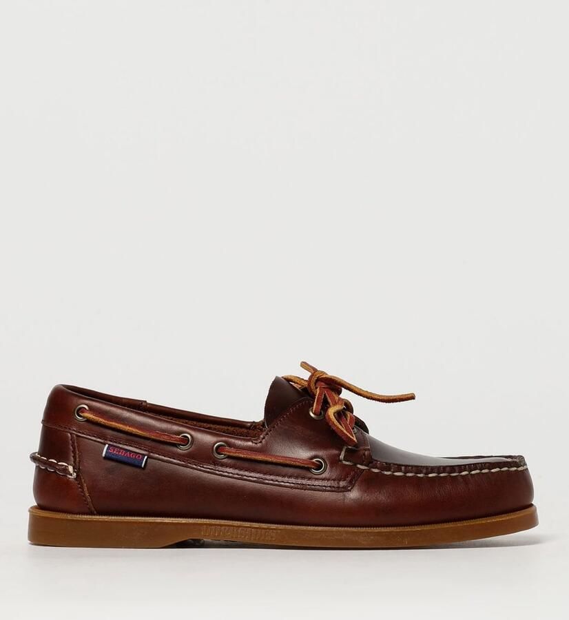 SEBAGO Veterschoenen Heren Docksides Leer Bruin - Foto 7