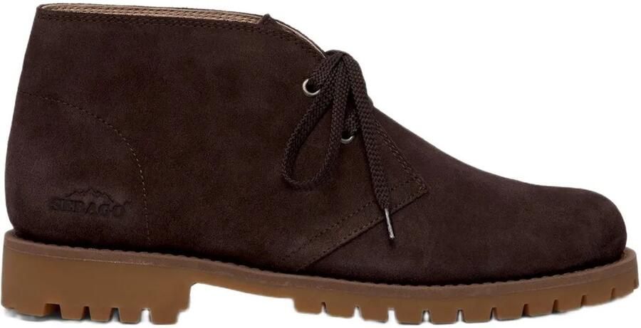 SEBAGO Laarzen 'DOBBY LUG DK BROWN' bruin