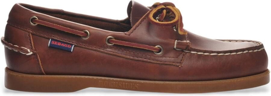 SEBAGO Veterschoenen Heren Docksides Leer Bruin - Foto 8