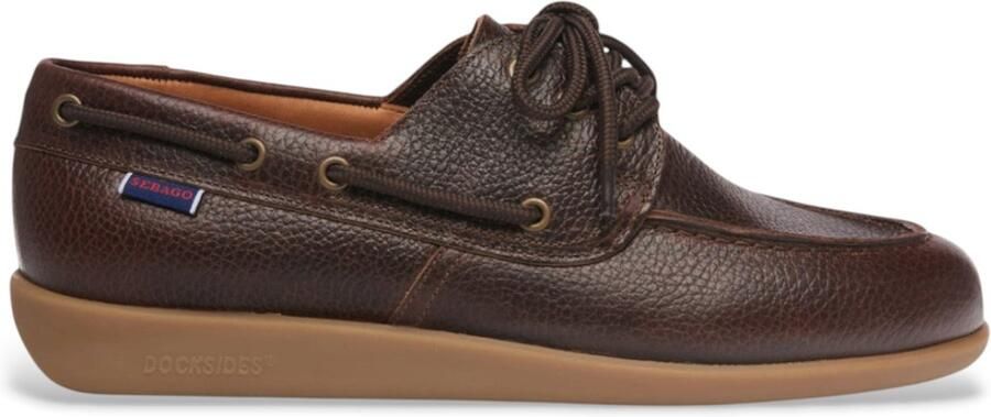 Sebago Gary Jobson Bruin Leren Loafers