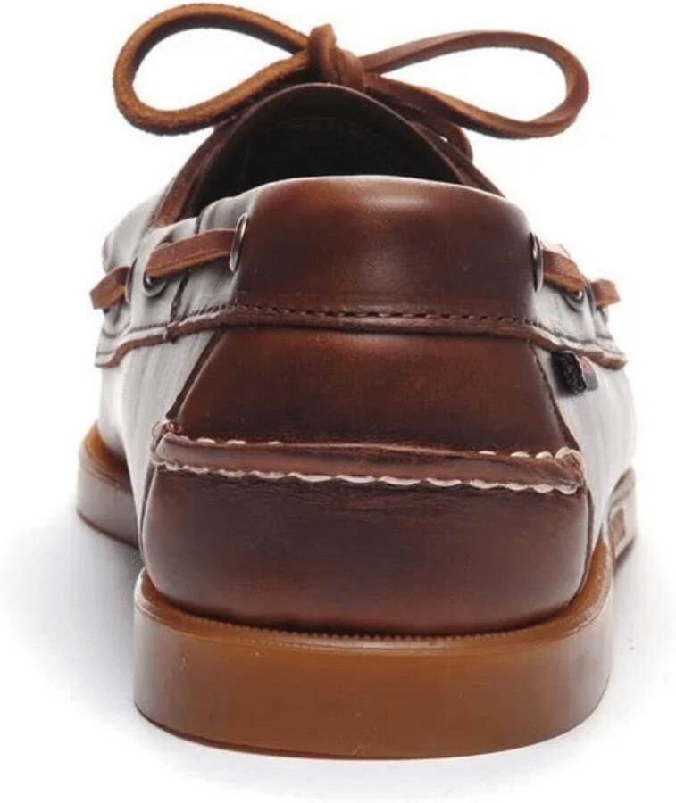 Sebago Heren Dockside Portland Waxed Brown-honey Bruin