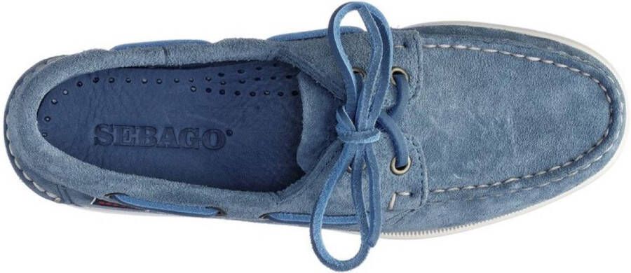 Sebago Portland Flesh Out Indigo BLAUW - Foto 2