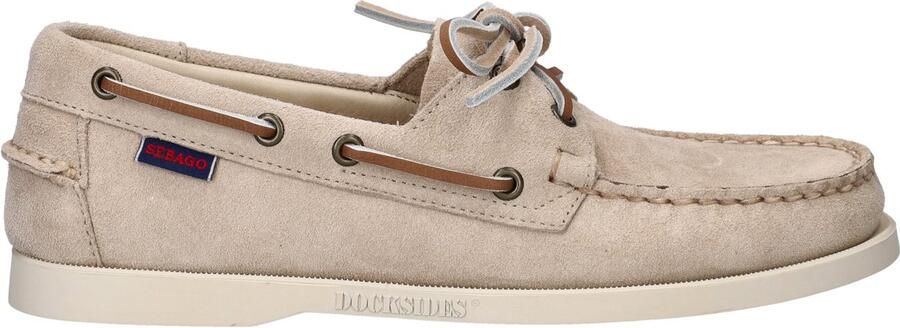 Sebago Authentic Original Boat Shoe Suede Leather Dove Grey Loafers - Foto 3