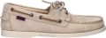 Sebago Authentic Original Boat Shoe Suede Leather Dove Grey Loafers - Beige