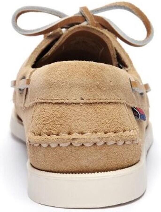 Sebago Bekijk hier de Flesh Out 906 BEIGE CAMEL van by SHUZ veterschoenen heren 906 BEIGE CAMEL Suede - Foto 8