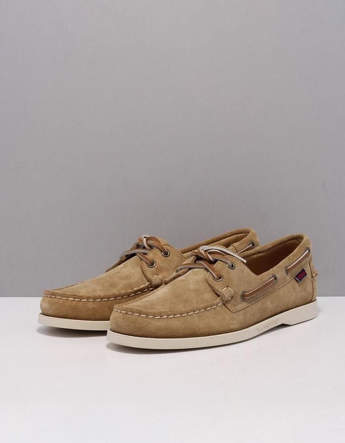 Sebago Bekijk hier de Flesh Out 906 BEIGE CAMEL van by SHUZ veterschoenen heren 906 BEIGE CAMEL Suede - Foto 2