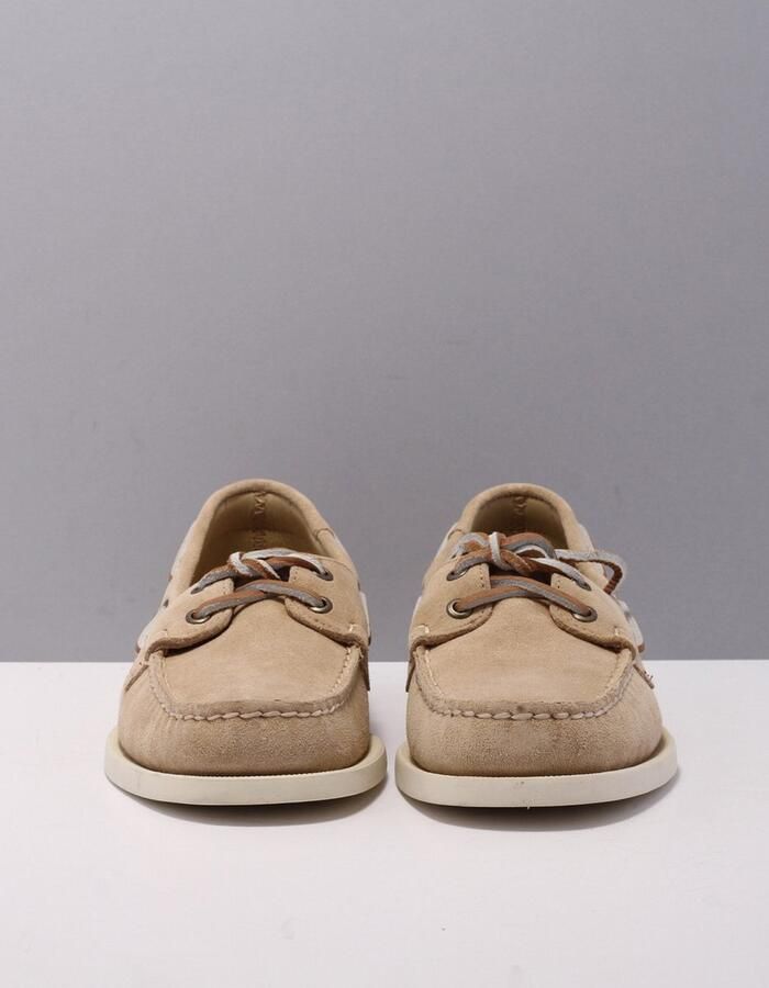 Sebago Bekijk hier de Flesh Out 906 BEIGE CAMEL van by SHUZ veterschoenen heren 906 BEIGE CAMEL Suede - Foto 5
